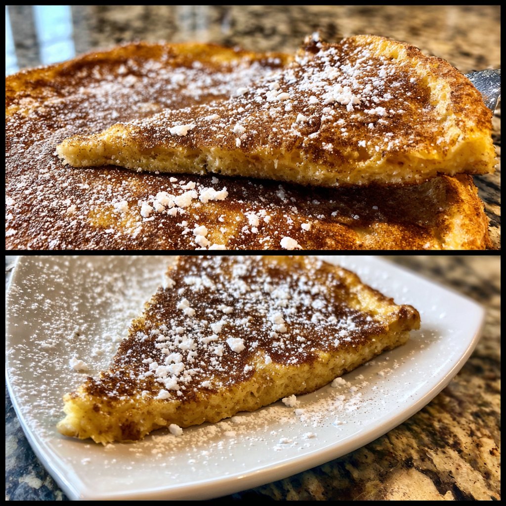 Pfannkuchen mit Zimt