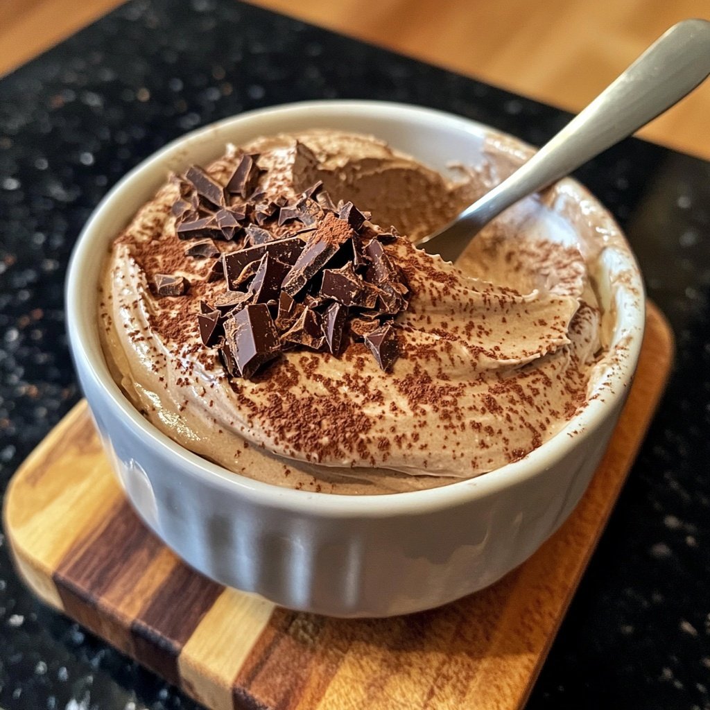 Selbst gemachte Schokoladencreme