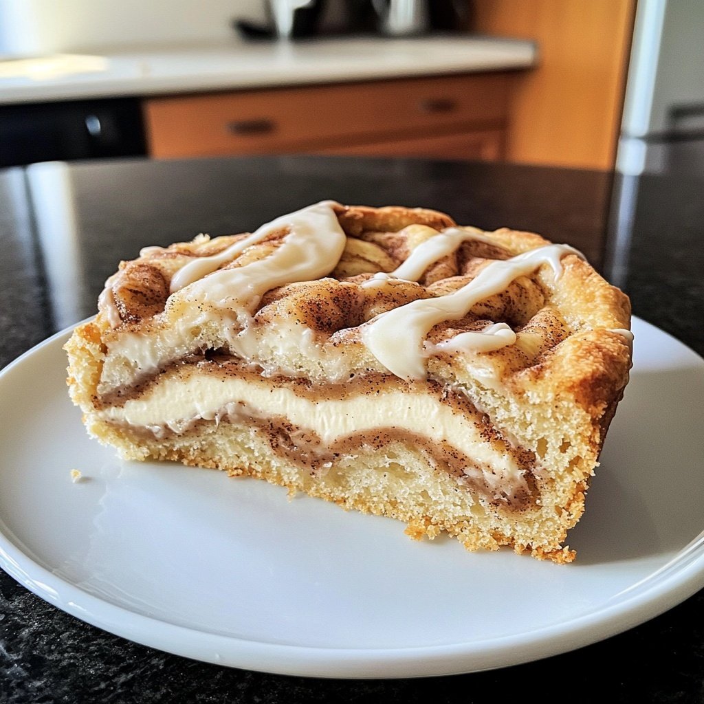 Zimtschnecken-Käsekuchen