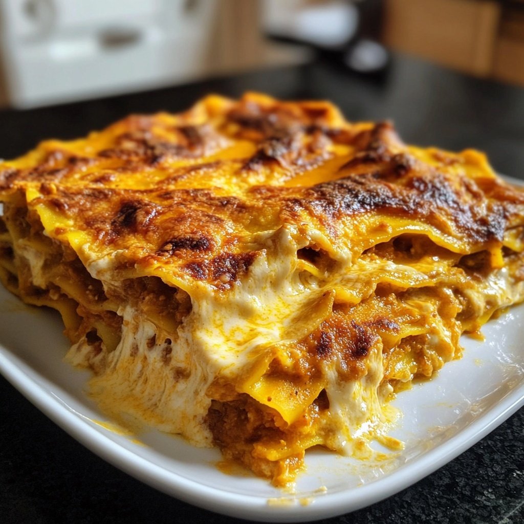 Lasagne mit Kürbis