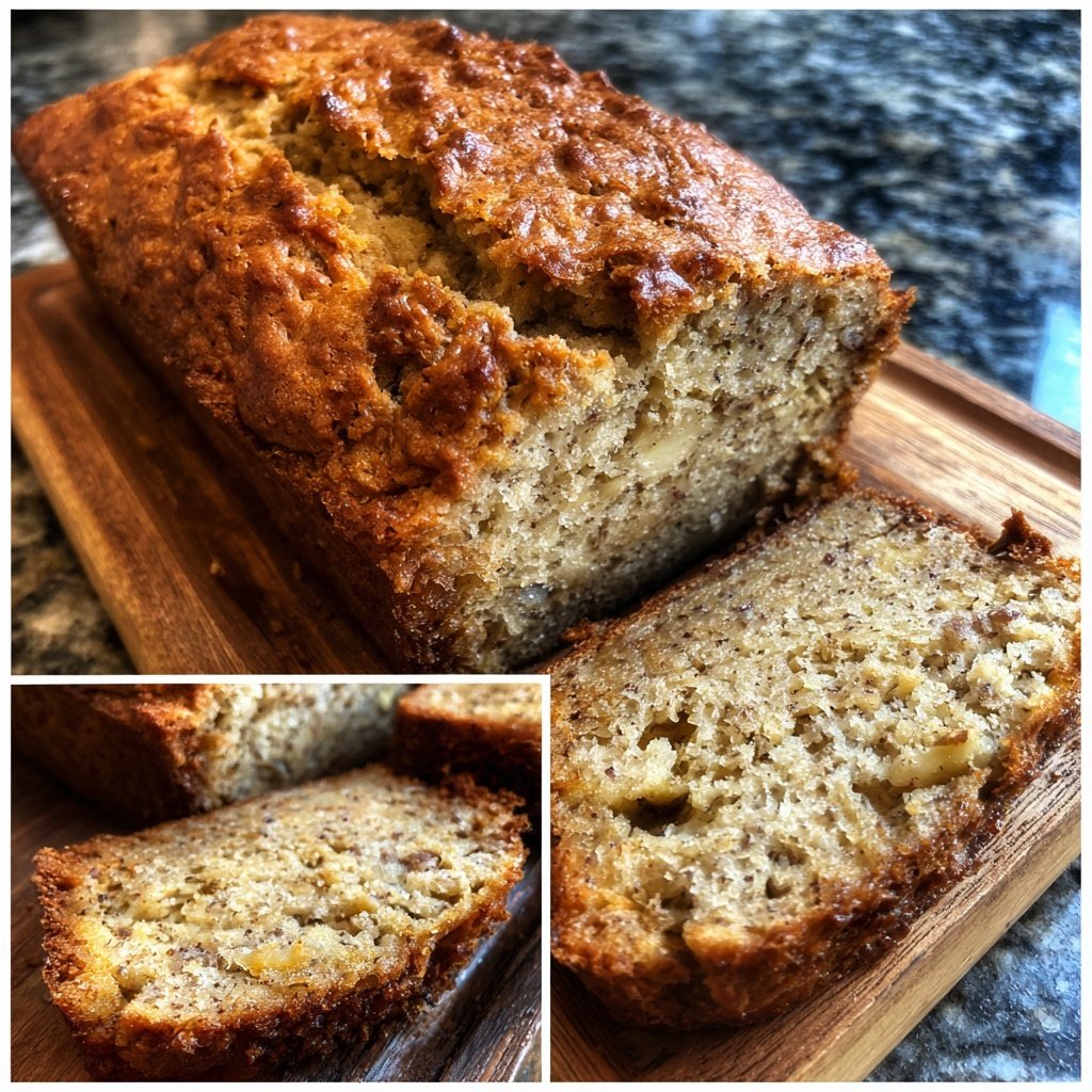 Bananenbrot ohne Zucker