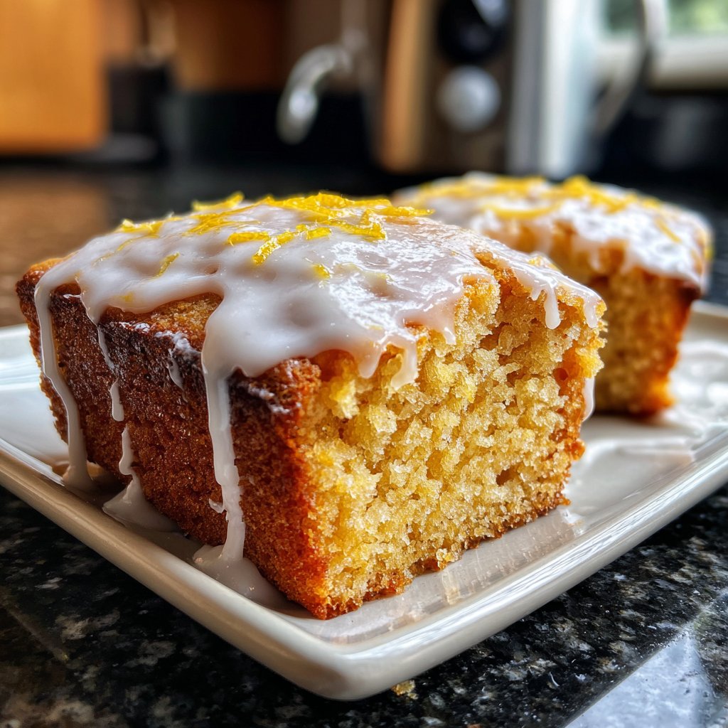 Zitronenkuchen mit Joghurt
