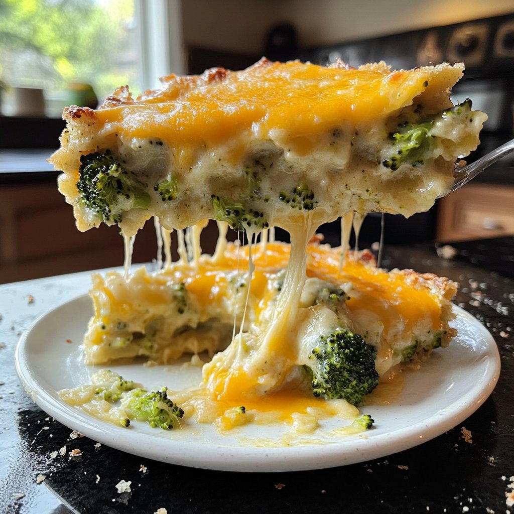 Kartoffelauflauf mit Brokkoli